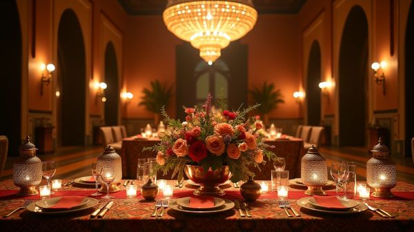 Transformer votre événement avec un décorateur-traiteur marocain