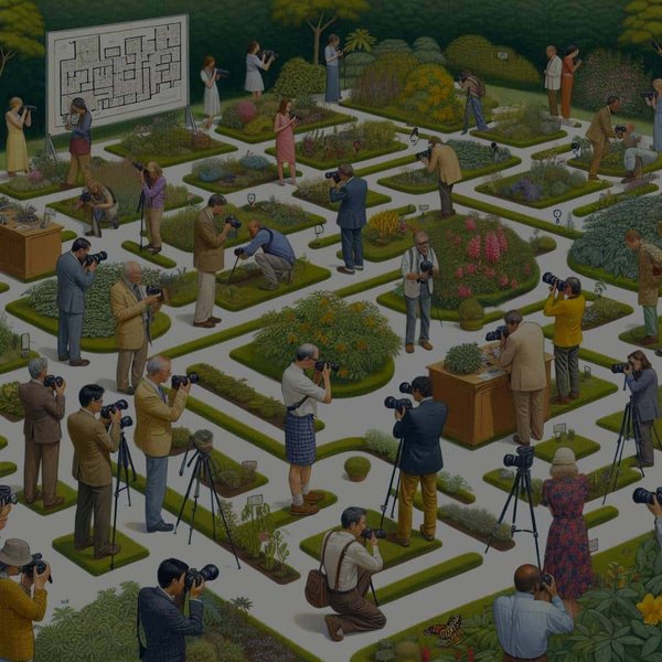 Quelles techniques pour organiser une compétition de photographie macro dans un jardin botanique ?